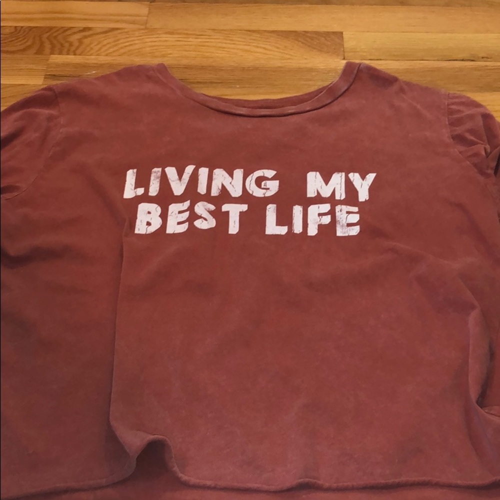 Women’s cropped tee